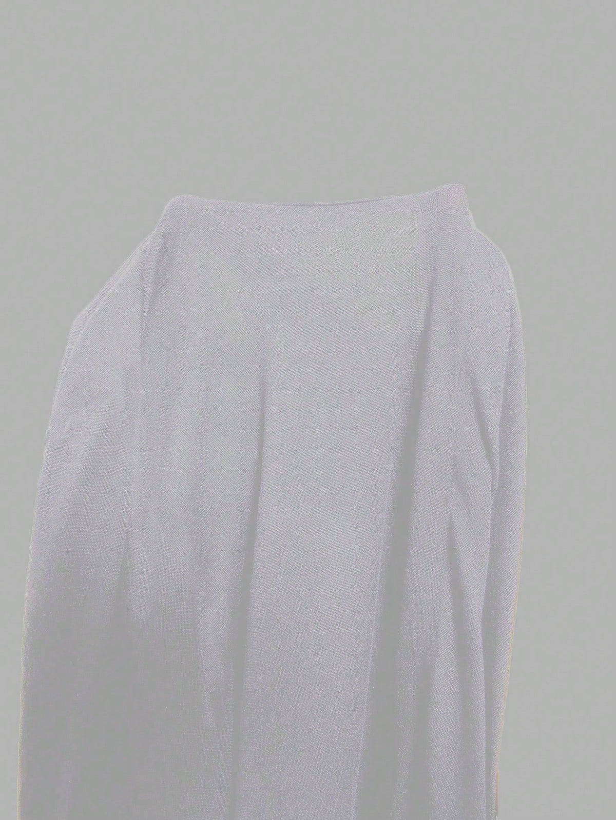 EZwear White Long Casual Halter Top, Suitable For Women In Summer, Slim Fit