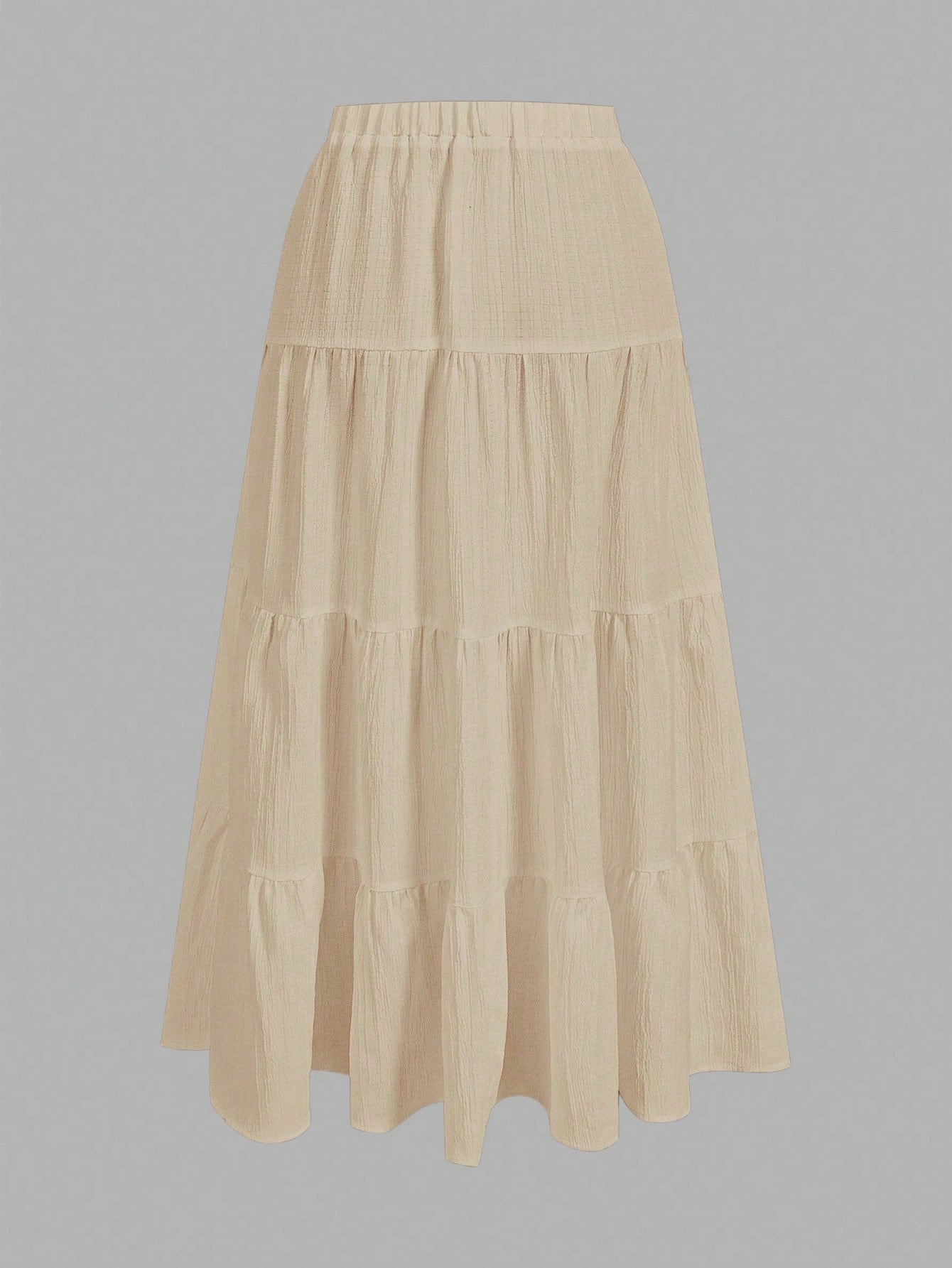 EZwear Women's Casual Vacation Multi-Layer Cake Skirt, Suitable For Summer