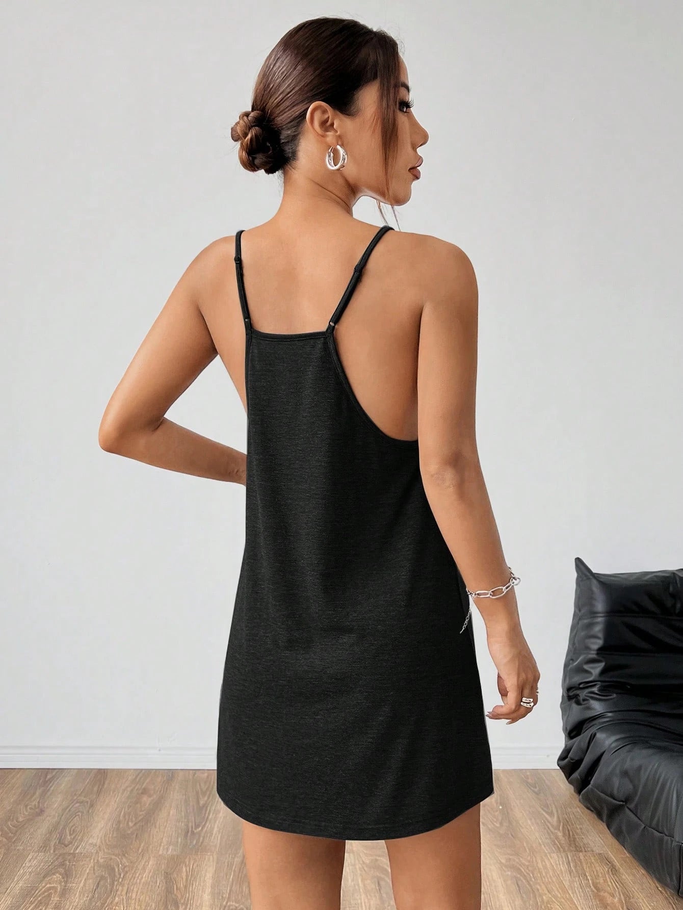 EZwear Women's Summer Casual Solid Color Double Pocket Sleeveless Dress