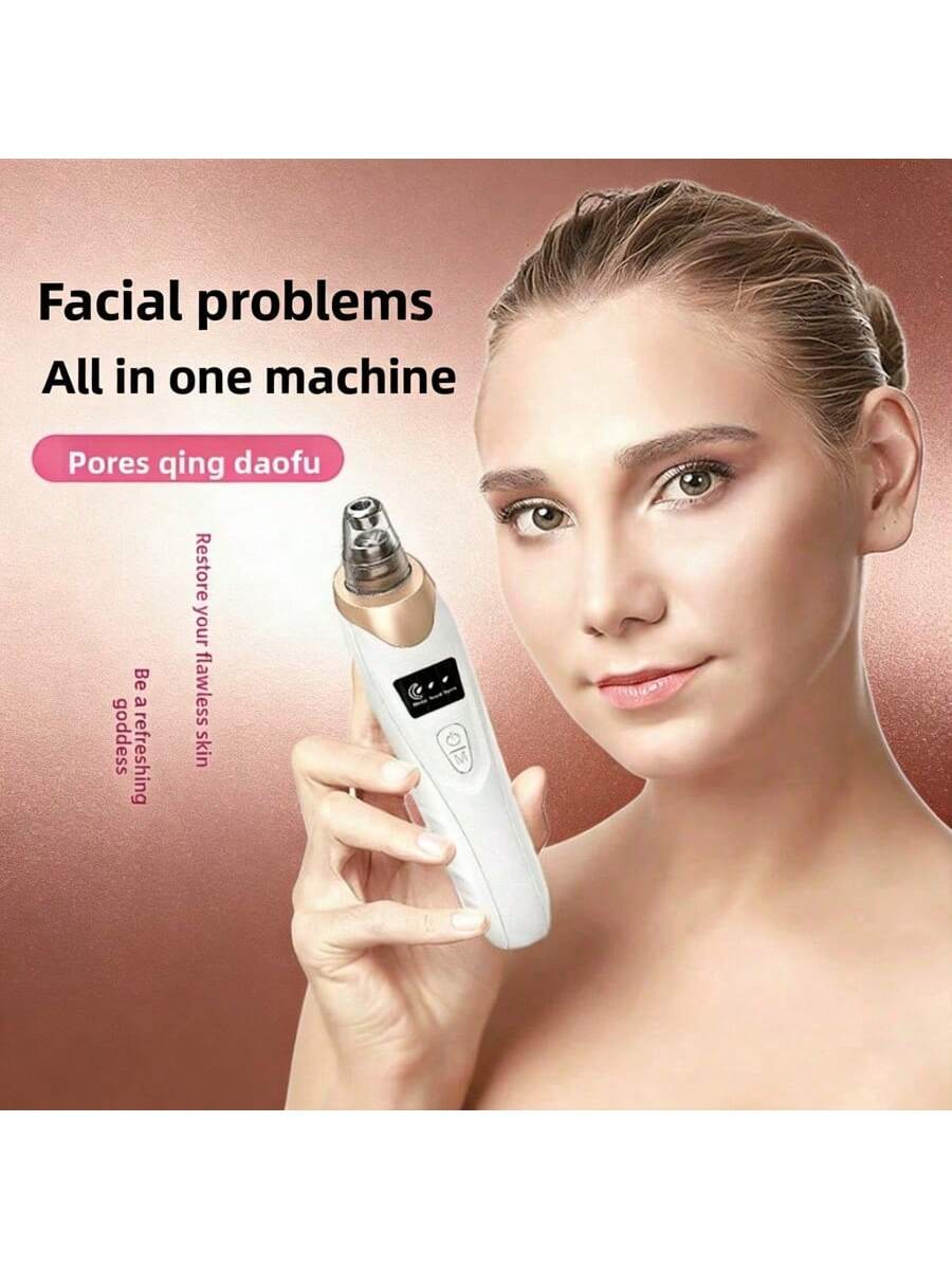 Facial Cleanser, Deep Pore Cleansing Device, Multi-Functional Nose Dusting Device, USB Charging, Suitable For Both Men And Women, Mother's Day Gift!