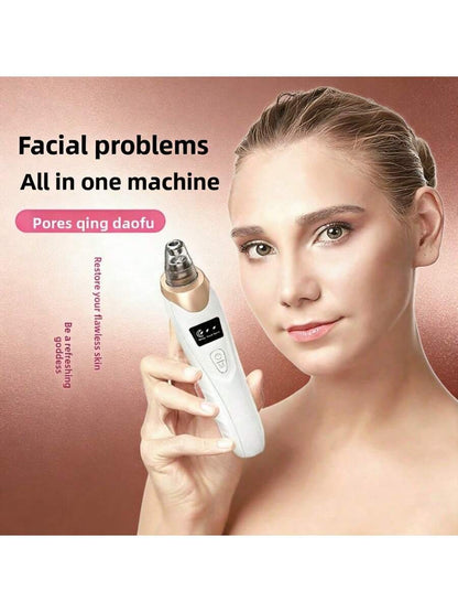 Facial Cleanser, Deep Pore Cleansing Device, Multi-Functional Nose Dusting Device, USB Charging, Suitable For Both Men And Women, Mother's Day Gift!