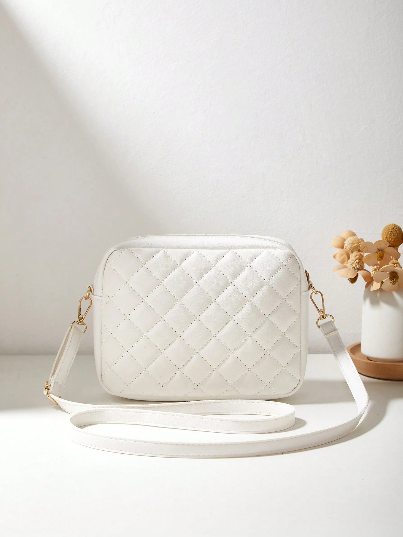 Fashion Minimalist Rhombus Pattern Multi-Pocket Quilted Butterfly Shoulder Bag, Suitable For Commuting, Shopping, Travel, Casual, Sports, Mini Crossbody Bag, Coin Purse, Collegiate Style Backpack, Bus