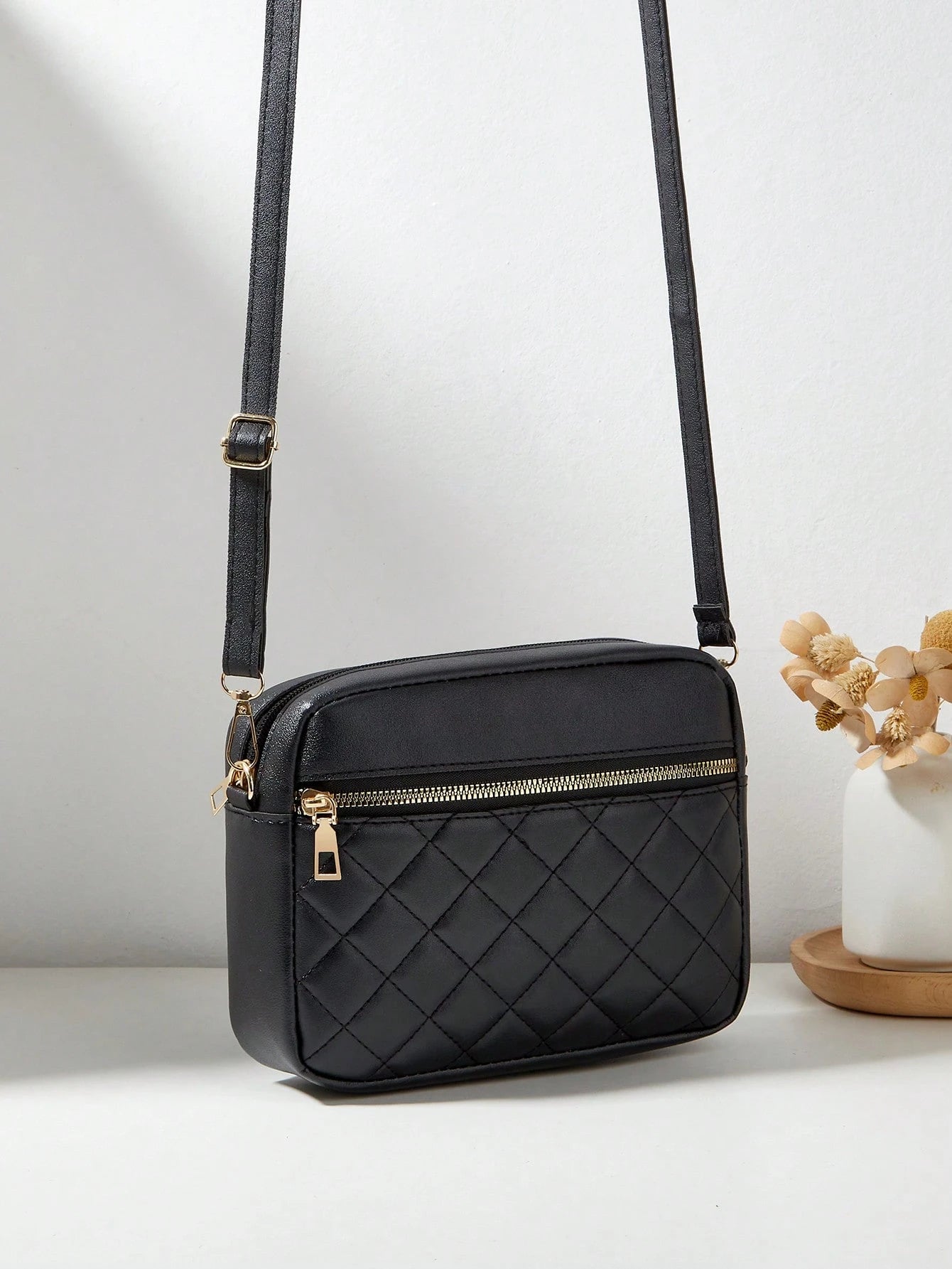 Fashion Minimalist Rhombus Pattern Multi-Pocket Quilted Butterfly Shoulder Bag, Suitable For Commuting, Shopping, Travel, Casual, Sports, Mini Crossbody Bag, Coin Purse, Collegiate Style Backpack, Bus