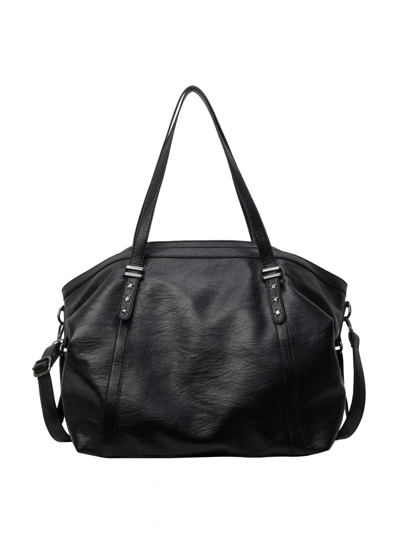Fashionable Artificial Leather Leather Large Capacity Shoulder Crossbody Bag,Casual Style Handbag Suitable For Outings, Dates Shopping Work Commuting