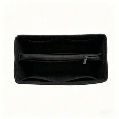 Felt Lined Bag Organizer, Multi-Pocket Makeup Bag, Handbag Inner Pouch Portable Bag