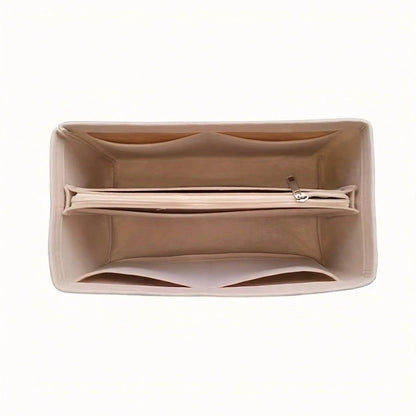 Felt Lined Bag Organizer, Multi-Pocket Makeup Bag, Handbag Inner Pouch Portable Bag