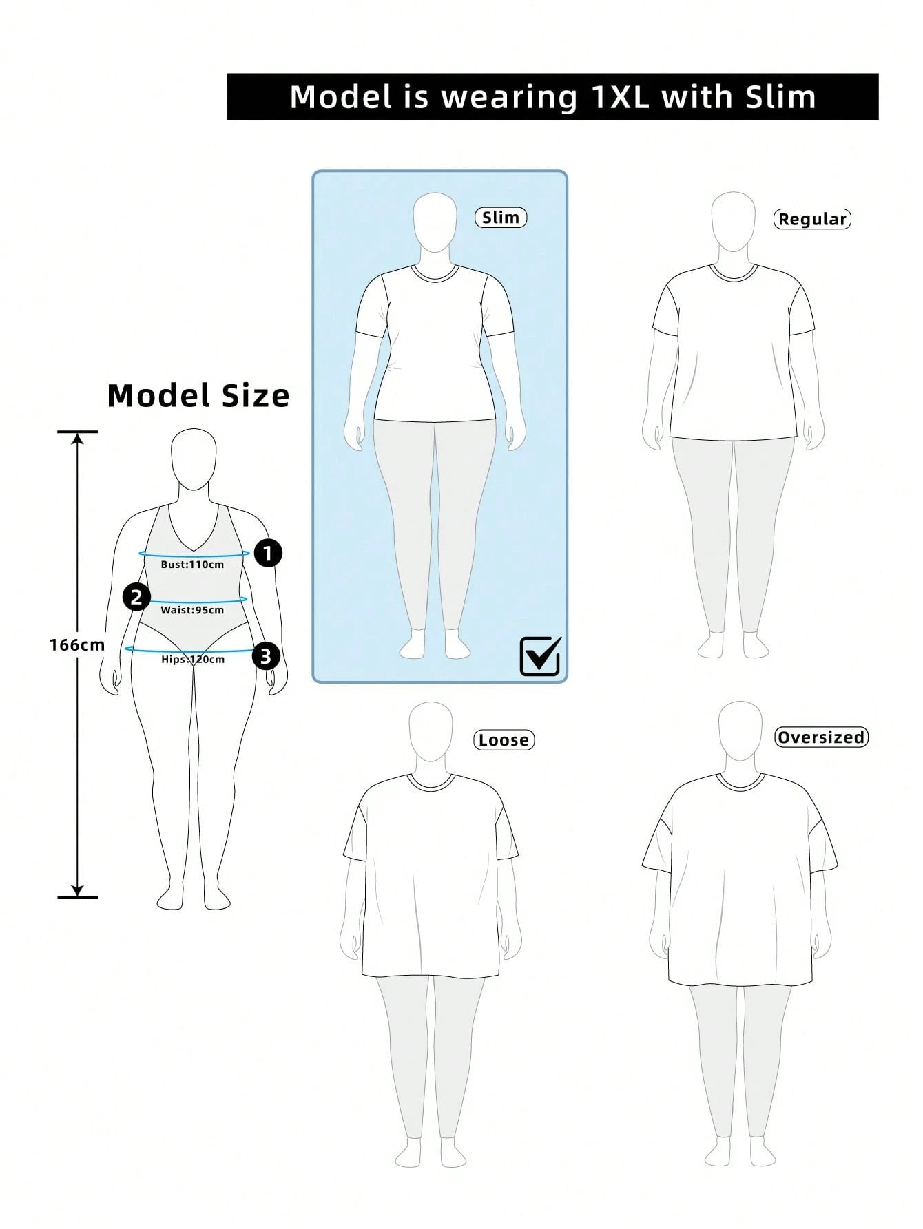 Firerie Plus Size Women's Fashionable Solid Color Asymmetric T-Shirt, Summer Black T-Shirt Party Going Out Rave Tea Party Shirt For Women Elegant Sexy