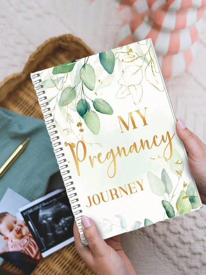 First-Time Mom's Pregnancy Journal- Pregnancy Book & Planner- Pregnancy Essentials- Includes Calendar, Stickers, And Keepsake Pockets- Best Baby Shower, Gender Reveal, Birthday Girl, Baby Stuff, B
