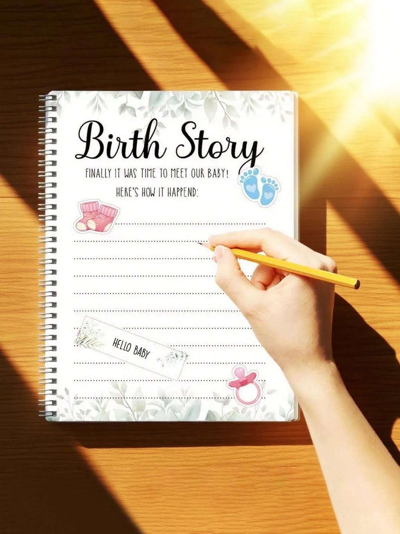 First-Time Mom's Pregnancy Journal- Pregnancy Book & Planner- Pregnancy Essentials- Includes Calendar, Stickers, And Keepsake Pockets- Best Baby Shower, Gender Reveal, Birthday Girl, Baby Stuff, B