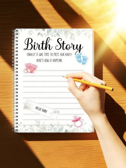 First-Time Mom's Pregnancy Journal- Pregnancy Book & Planner- Pregnancy Essentials- Includes Calendar, Stickers, And Keepsake Pockets- Best Baby Shower, Gender Reveal, Birthday Girl, Baby Stuff, B