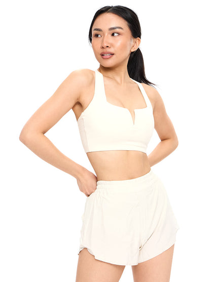 Flirty Flo Short Bikini - Oat Milk