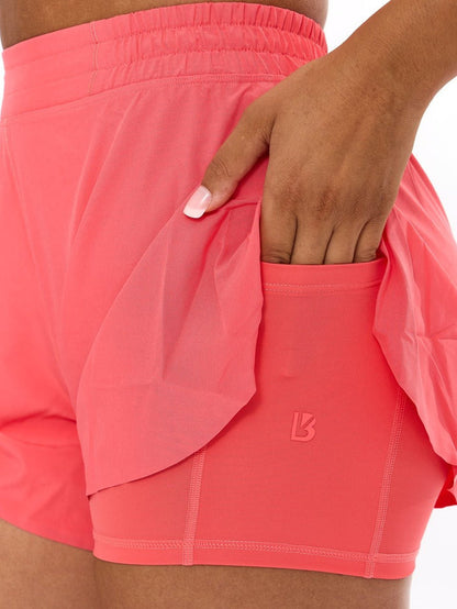 Flirty Flo Short Boyshort - Tequila Sunrise