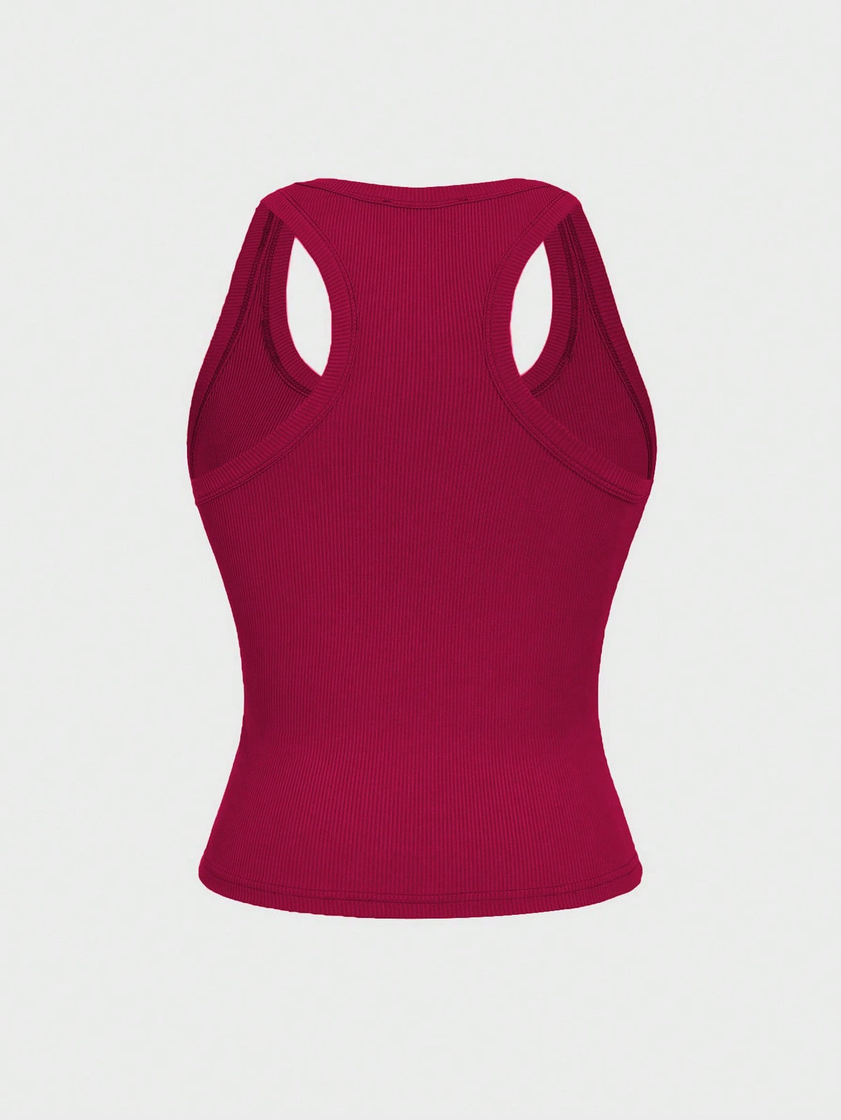 Floreya Square Neck Camisole Top For Women, Casual Slim Fit Sleeveless Crop Top, Versatile For Summer, Autumn & Spring