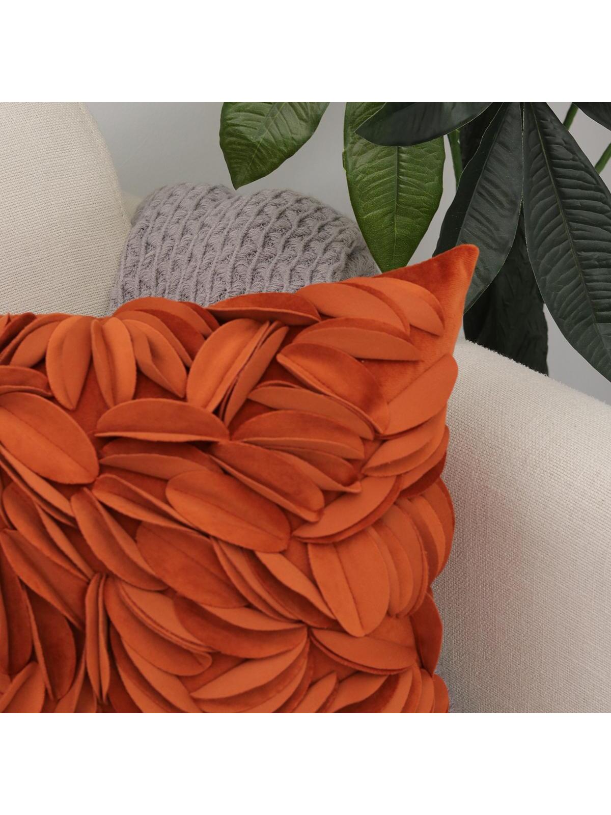 Flower Decor Cushion Cover Without Filler