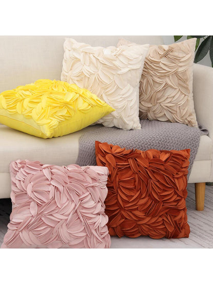 Flower Decor Cushion Cover Without Filler