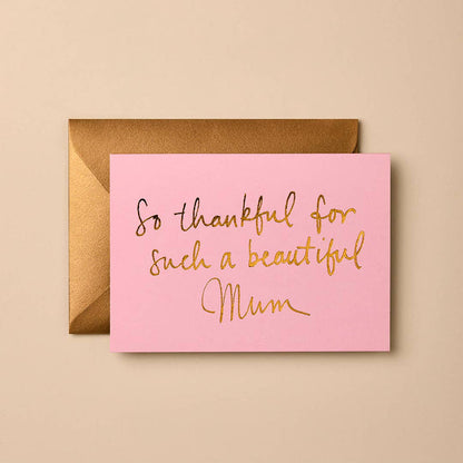Foil Mother's Day Card | Premium Australian Stationery