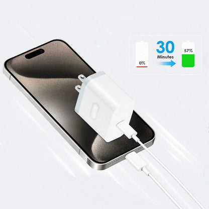 For IPhone 14/13/12 Charger Super Fast Charging IPa Charger USB C Wall Charger Fast Charging 4FT Cable Nan Phone Charger Nan