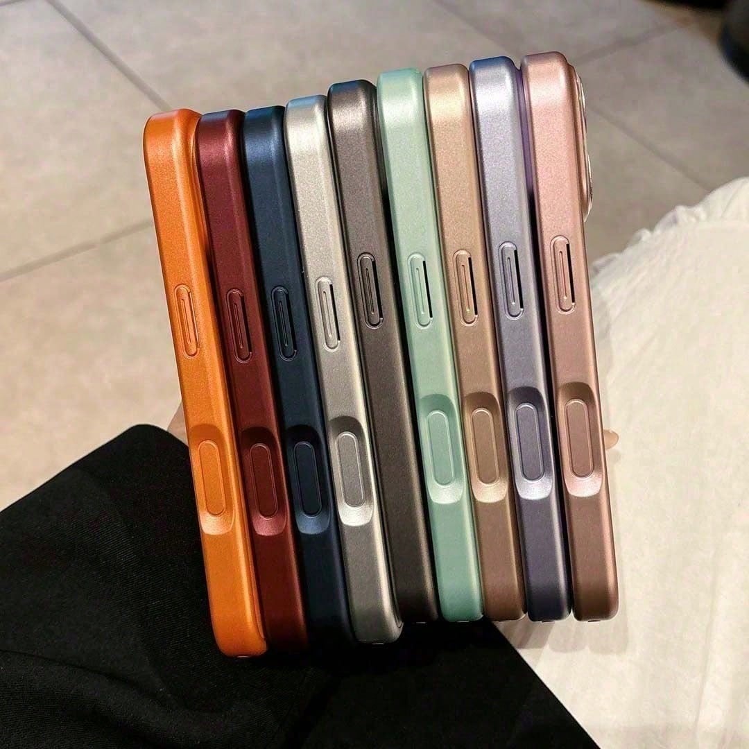 For IPhone 17 16 15 14 13 Pro 16 15 14 Plus, Slide Camera Lens Cover Privacy Protector, Business Shockproof Slim Hard Shell Case With Anti-Scratch Texture