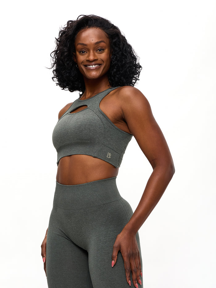 Form Reversible Seamless Sports Bra - Shadow Sage