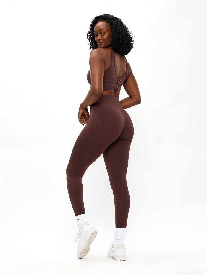 Form Reversible Seamless Sports Bra - Smoked Cherry