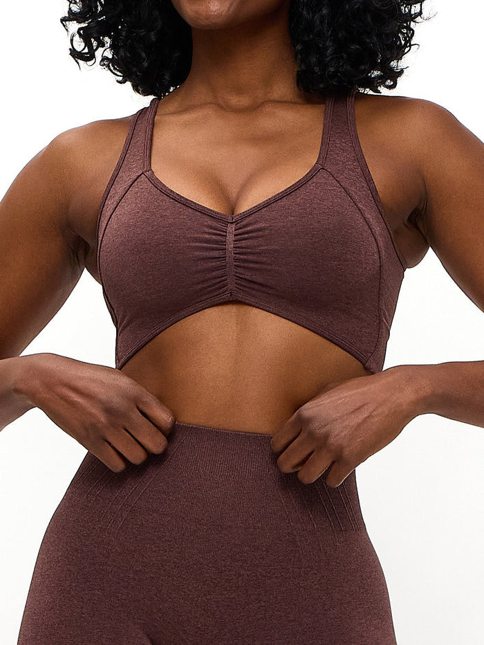 Form Reversible Seamless Sports Bra - Smoked Cherry