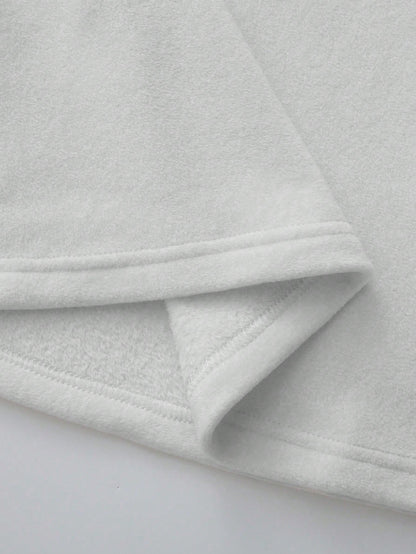 Franclia New Thickened Versatile Crew Neck Long Sleeve Women T-Shirt, Winter