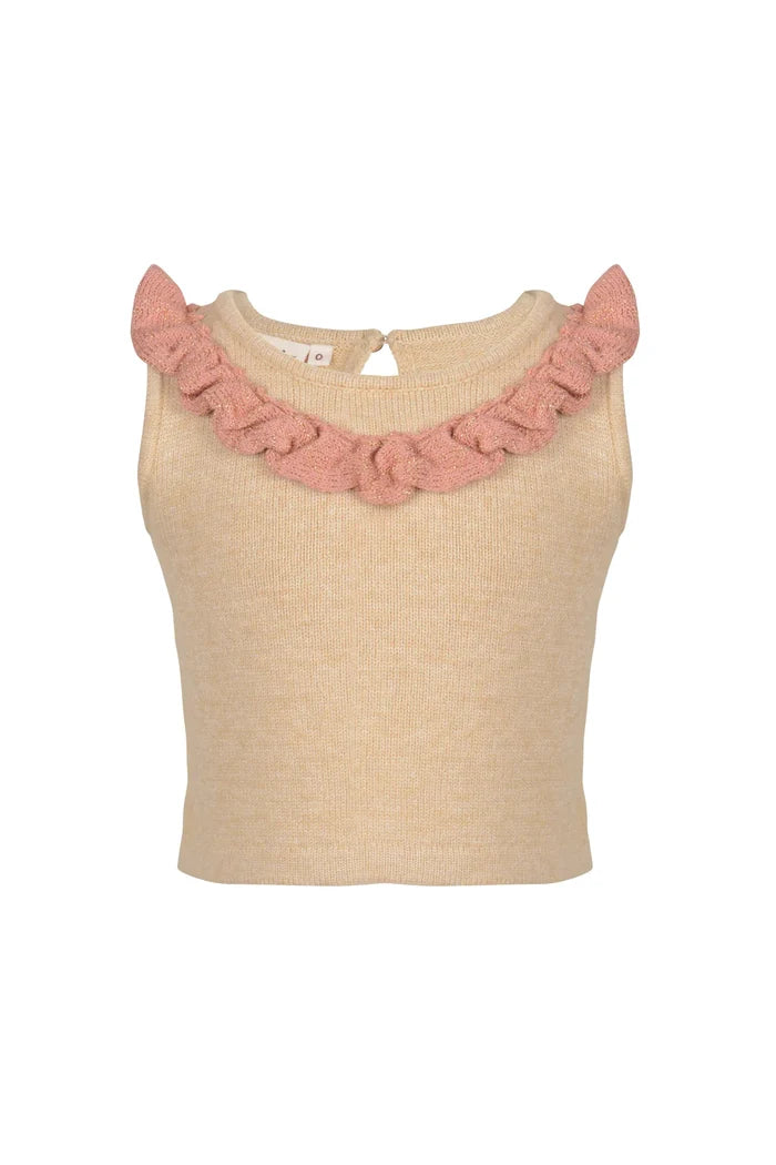 Frankie Singlet Peach