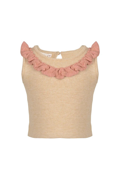 Frankie Singlet Peach