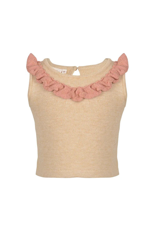 Frankie Singlet Peach