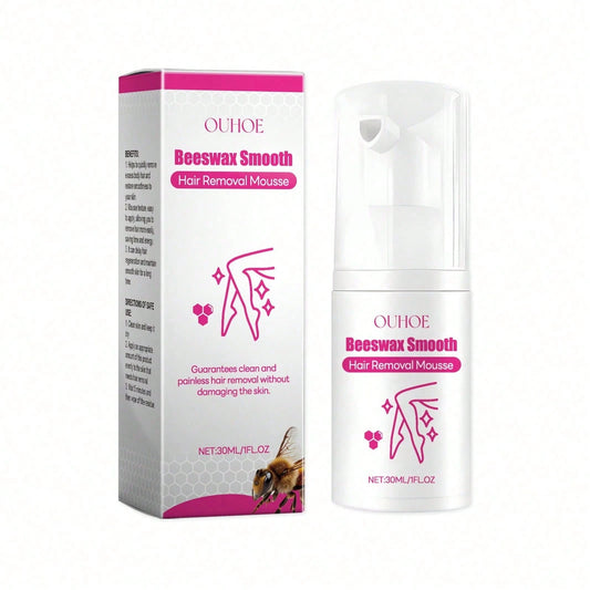 Gentle Depilatory Mousse, Gentle Depilatory Body Hair Removal Refreshing Silky Skin Care Foam Mousse