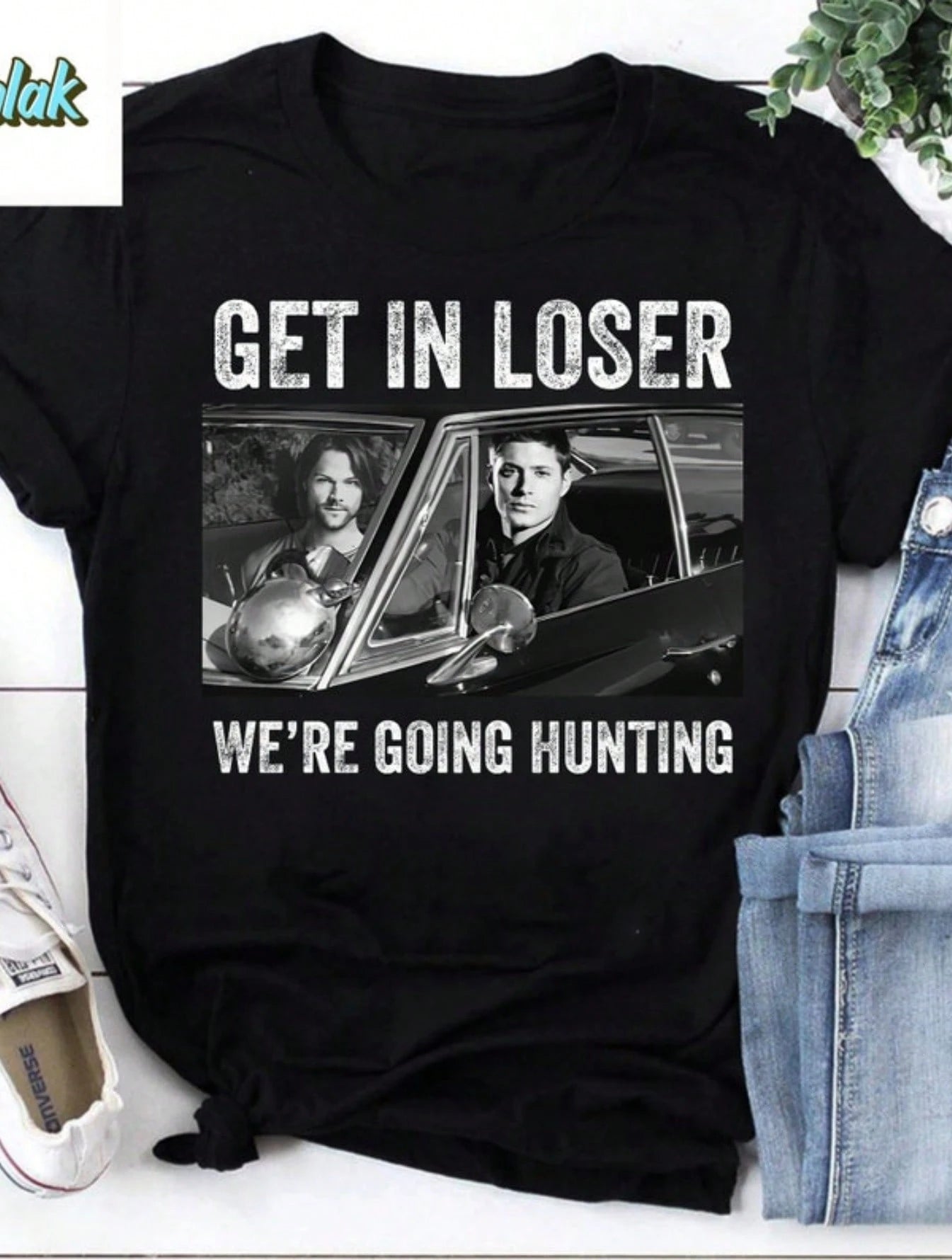 Get In Loser We're Going Hunting Vintage T-Shirt, Shirt