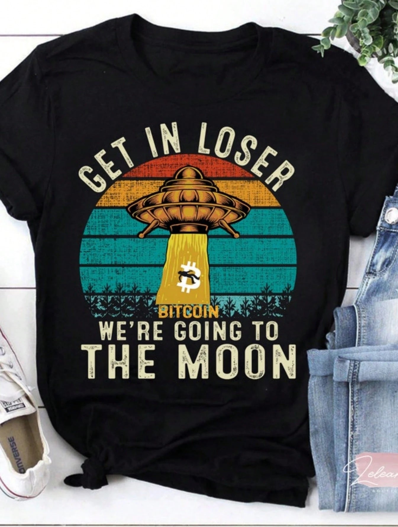 Get In Loser We're Going Hunting Vintage T-Shirt, Shirt