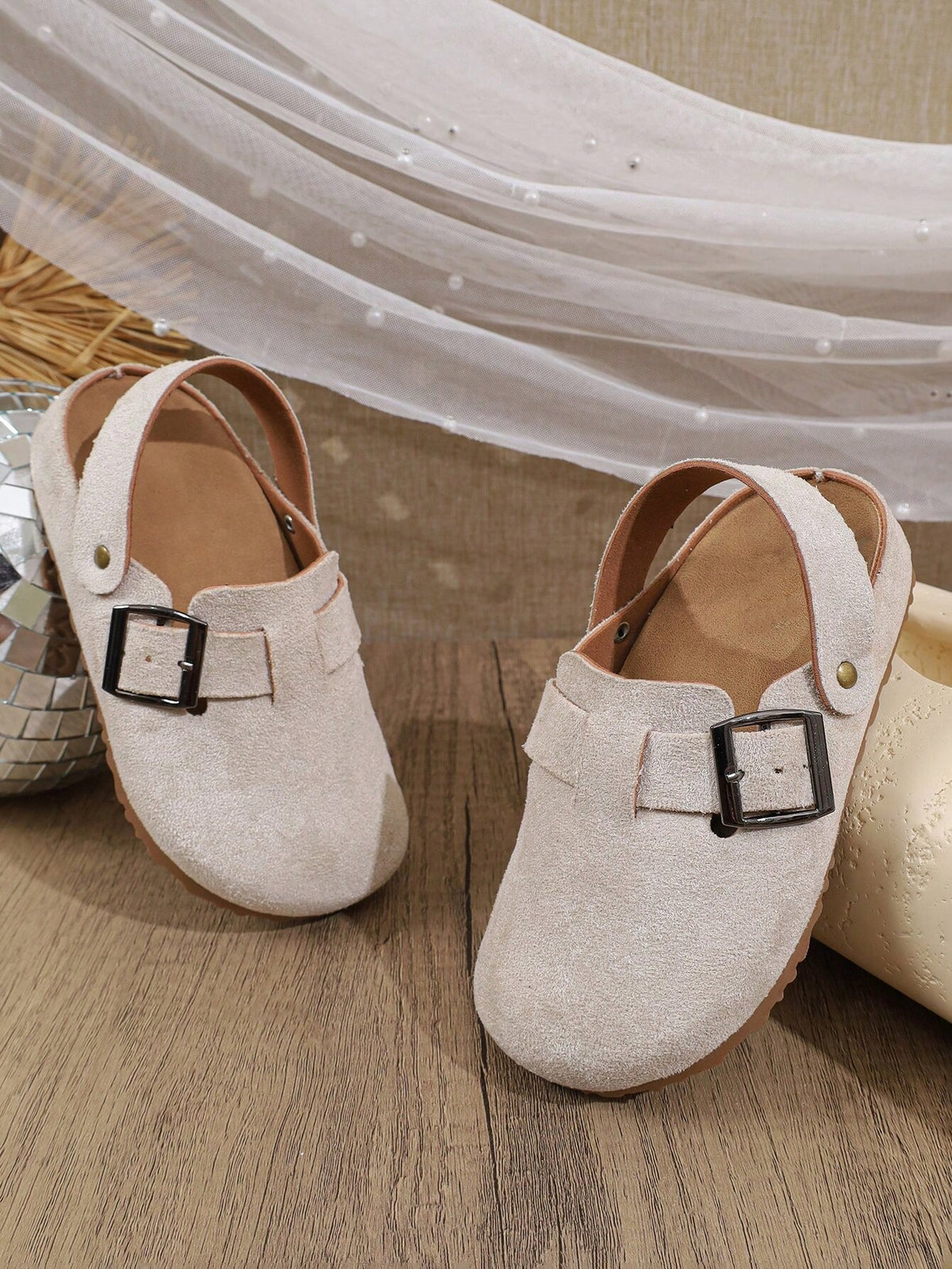 Girls/Kids Casual Retro Slip-On Flat Shoes, Fashionable For All Seasons