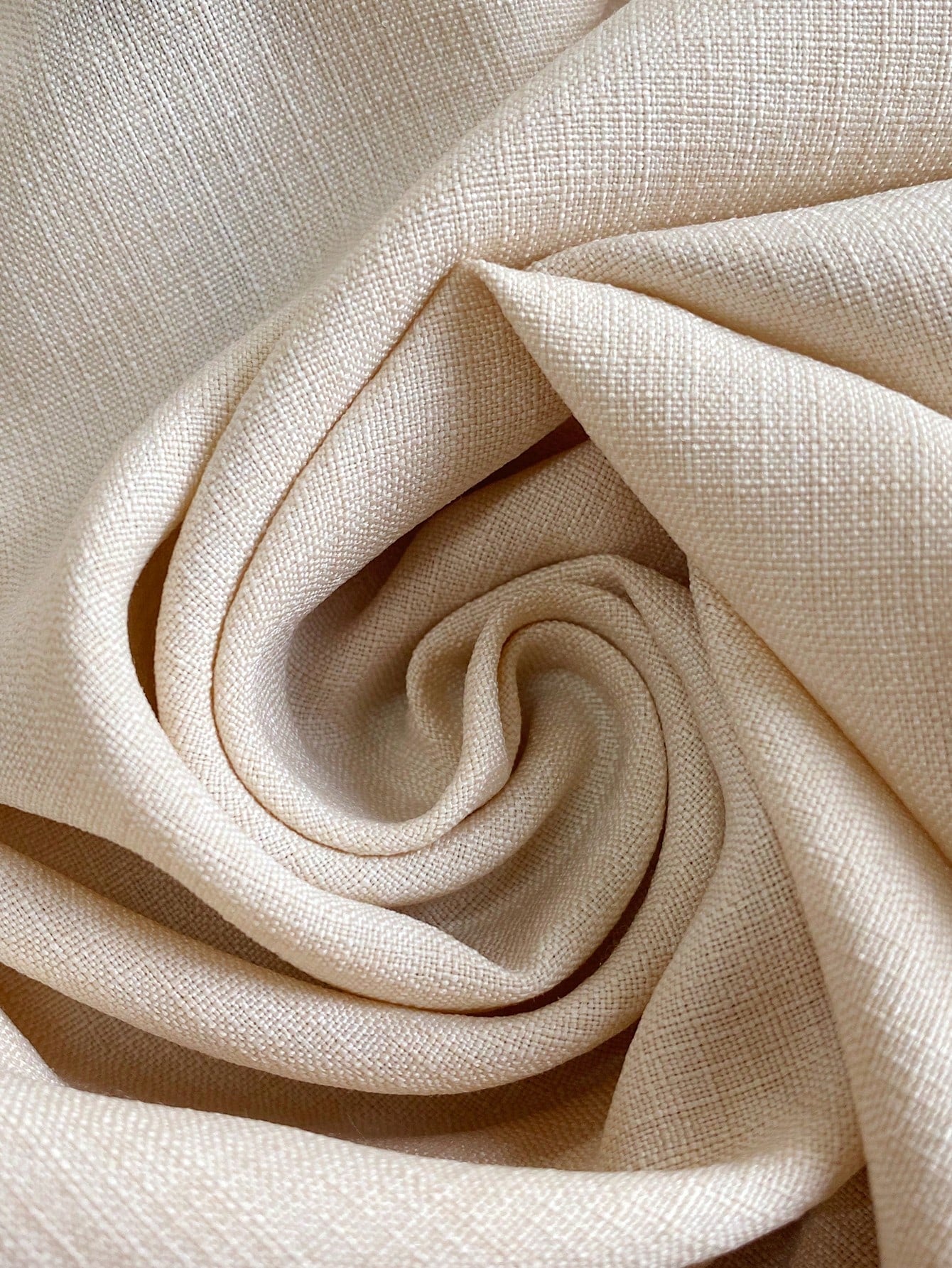 GlowEve Apricot Short A Line Dress With V Neck Flounce Sleeve And Ruffle Hem Casual Woven Fabric