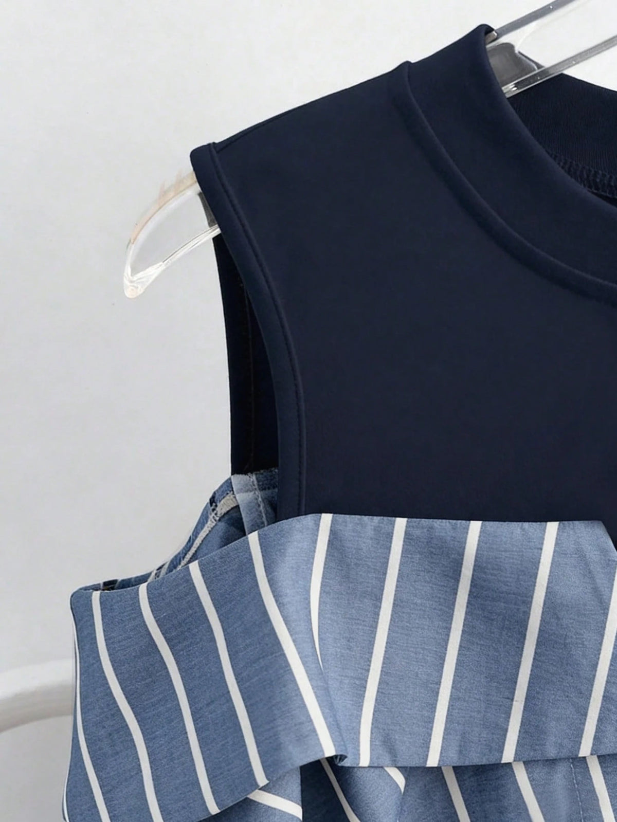 GlowEve Striped 2 In 1 Shirt Vacation Outfits For Women