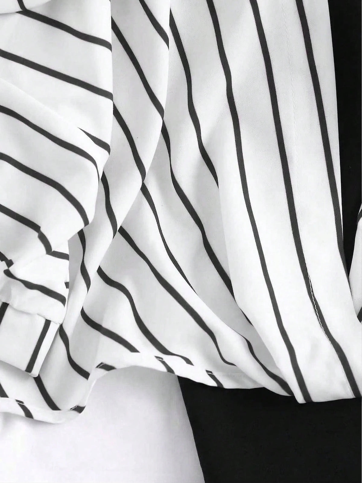 GlowEve Striped 2 In 1 Shirt Vacation Outfits For Women