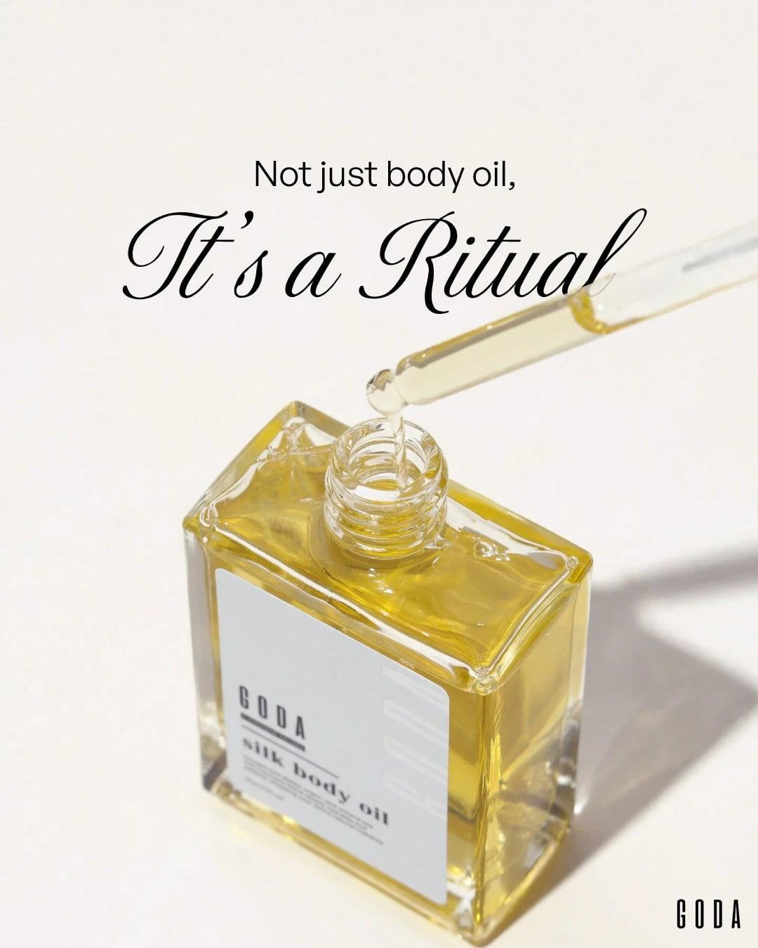 GODA Silk Body Oil 50ml – Relaxing Unisex Fragrance Oil With Lavender, Chamomile, Bergamot & Vanilla – Perfect For Meditation, Yoga, Cozy Evenings & Self-Care – FREE Gift: GODA For Her Perfume For Wom