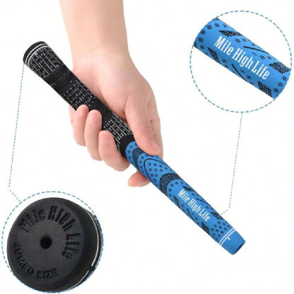 Golf Grips 13 Pack/ 3 Pack- All-Weather Soft Rubber Golf Club Grips- High Shock Absorption, Enhanced Traction- Standard, Midsize & Jumbo Size (Core 0.58"-0.61"),45719718