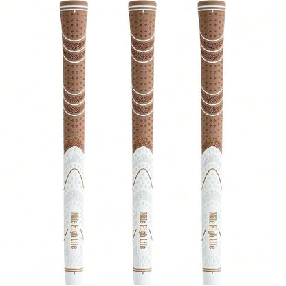 Golf Grips 13 Pack/ 3 Pack- All-Weather Soft Rubber Golf Club Grips- High Shock Absorption, Enhanced Traction- Standard, Midsize & Jumbo Size (Core 0.58"-0.61"),45719718