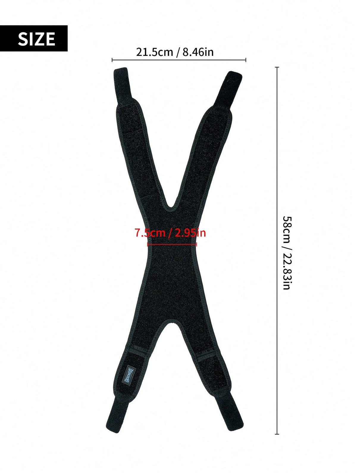 GOUNOD Basic Model Knee Support Brace- Unisex Patella Stabilizer For Sports-Soccer, Basketball, Running, Tennis, Volleyball & Squats.