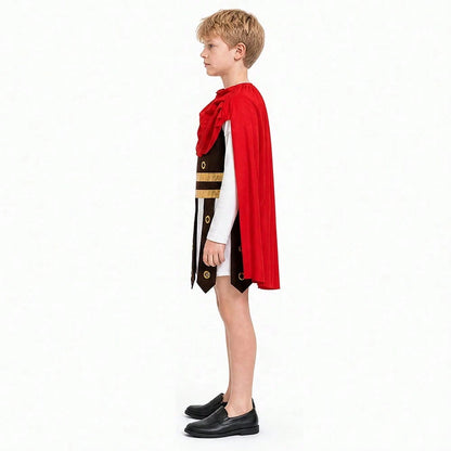 Halloween Cosplay Costumes For Children Unisex Roman Warrior Costumes Ancient Roman Empire Soldier Party Costumes Halloween