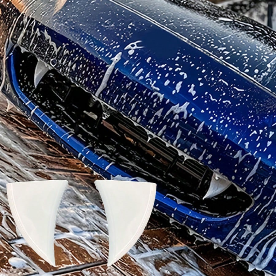 Halloween Exclusive Grille Fang Decoration, Fits Car Front Grille, Eye-Catching Design, Easily Create Personalized Car Style