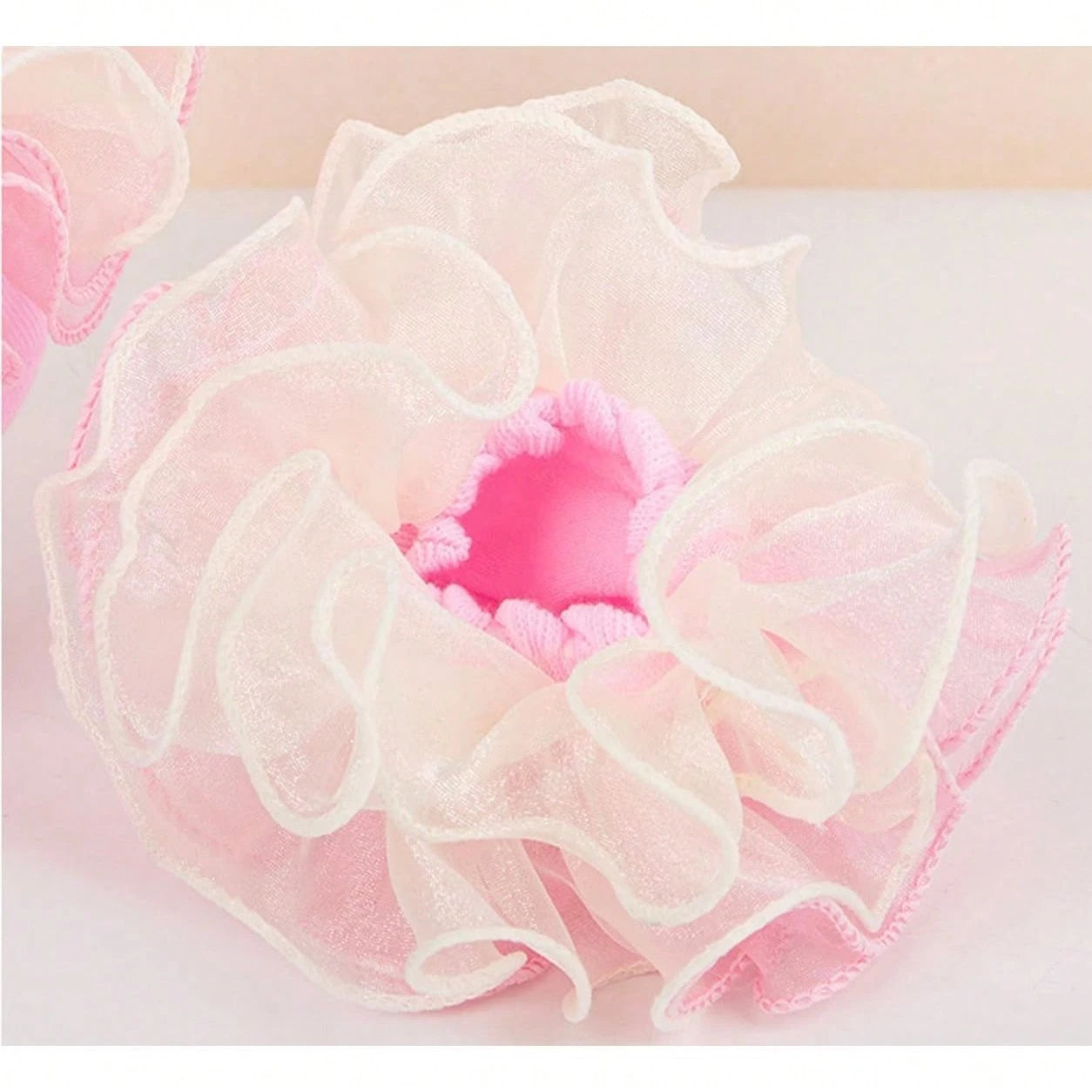 Halloween Women Big Ruffle Socks Double Lace Turn Cuff,Breathable Cotton Frilly Cute Dress Sock Girls Women,K407
