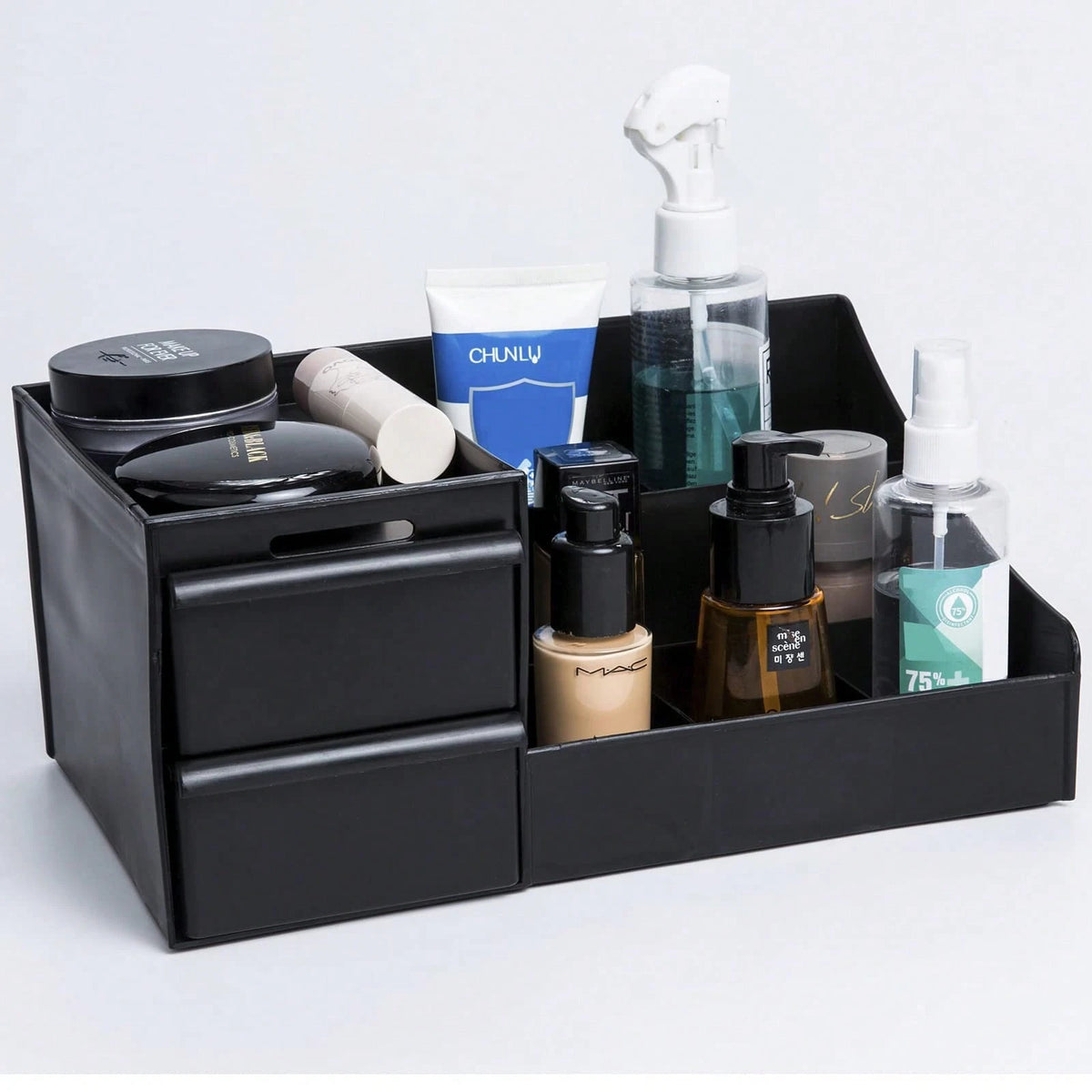 Handy Desktop Makeup Organizer With Drawers – Space-Saving Cosmetic Storage For Daily Skincare & Toiletries,It Is The Top Choice For High-End, Refined And Successful Individuals. It Is A Must-Have Gif