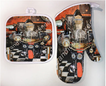 Pot Holder & Oven Mitt Set