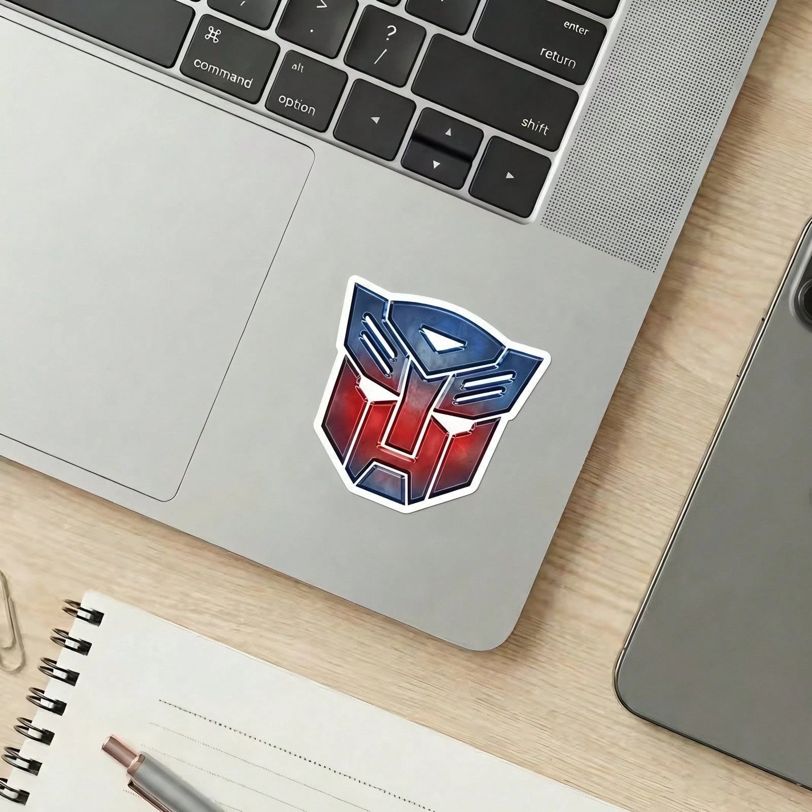 Hasbro Cool Transformer-Style Car Sticker, Laptop Stickers, Motorcycle Stickers, And Car Stickers, Body Stickers, Personality Stickers For Decoration Car Exterior Sticker Decorations And Accessories