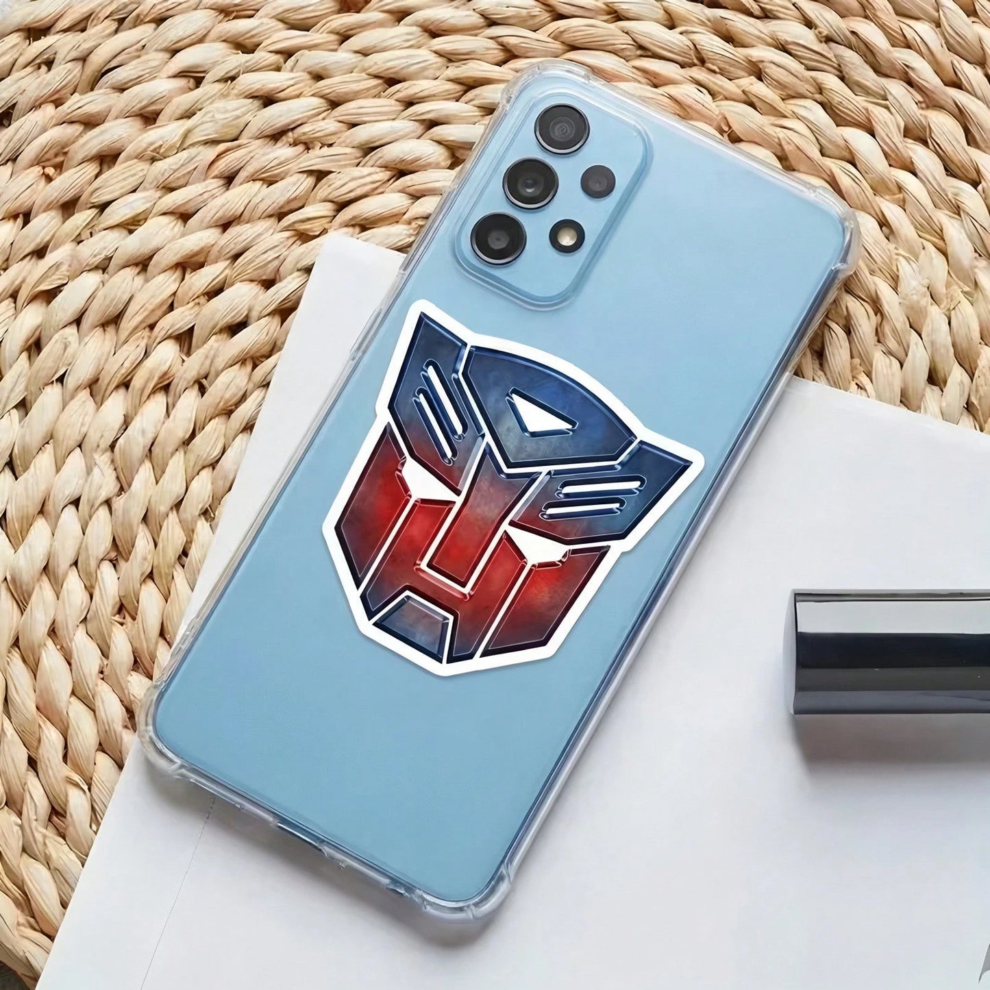 Hasbro Cool Transformer-Style Car Sticker, Laptop Stickers, Motorcycle Stickers, And Car Stickers, Body Stickers, Personality Stickers For Decoration Car Exterior Sticker Decorations And Accessories