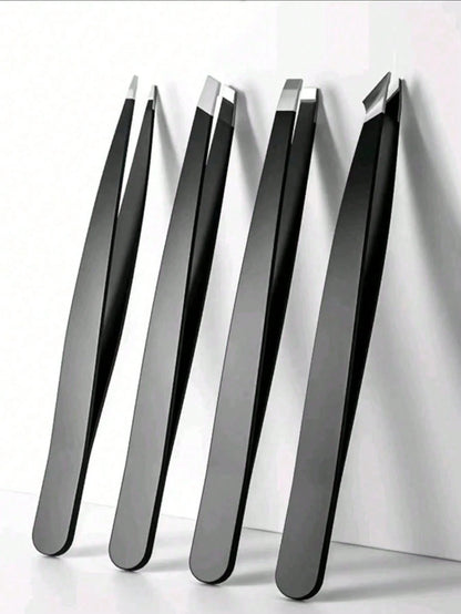 Haus Hana Tweezers For Hair Removal Professional Tweezers Set Mini Tweezers For Travel Tweezers For Facial Hair Eyebrow Shaping Precision Tweezers Tweezers Best Tweezers For Sensitive Skin