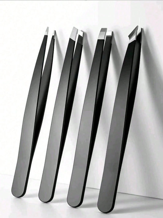 Haus Hana Tweezers For Hair Removal Professional Tweezers Set Mini Tweezers For Travel Tweezers For Facial Hair Eyebrow Shaping Precision Tweezers Tweezers Best Tweezers For Sensitive Skin