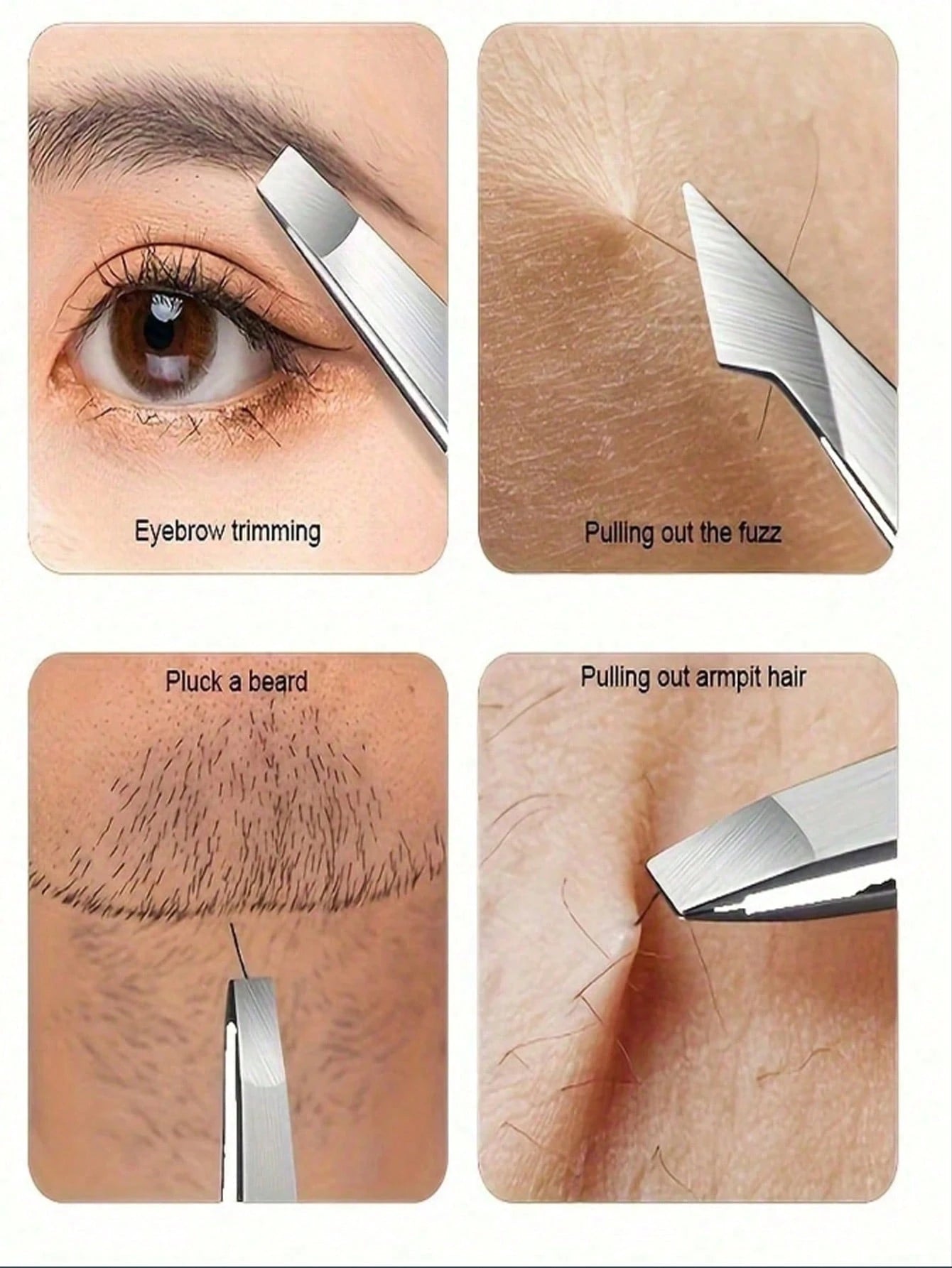 Haus Hana Tweezers For Hair Removal Professional Tweezers Set Mini Tweezers For Travel Tweezers For Facial Hair Eyebrow Shaping Precision Tweezers Tweezers Best Tweezers For Sensitive Skin